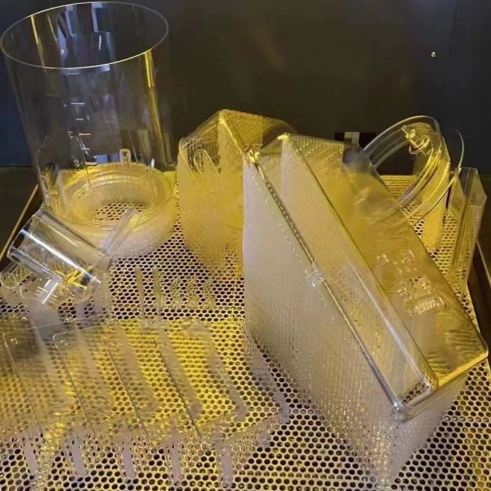Rhannau Tryloyw Yw Perl Y Llaw Ym Maes Prototeipiau Argraffu 3D